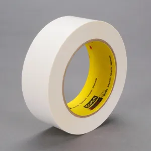 3M Repulpable Flatback Tape R3127, White, 36 mm x 55 m, 4.2 mil,24Roll/Case