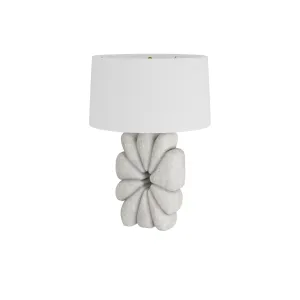 Ashley Lamp Ivory Glass Stone