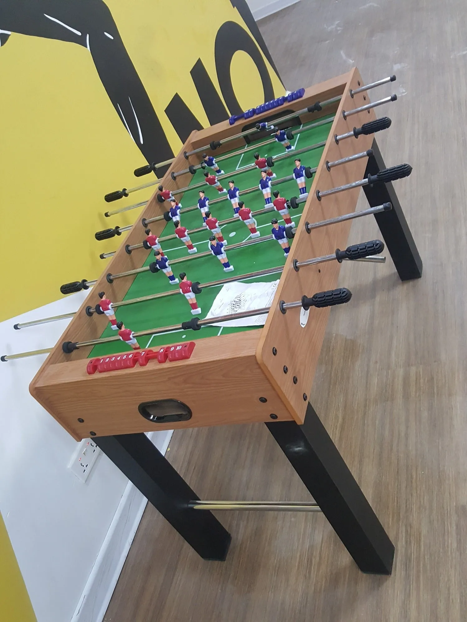 Brown Soccer Table (Foosball)