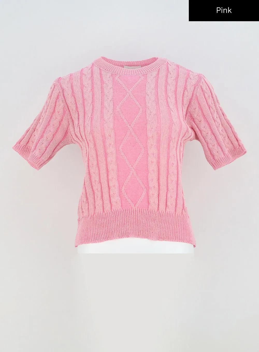 Cable Knit Summer Sweater BY325