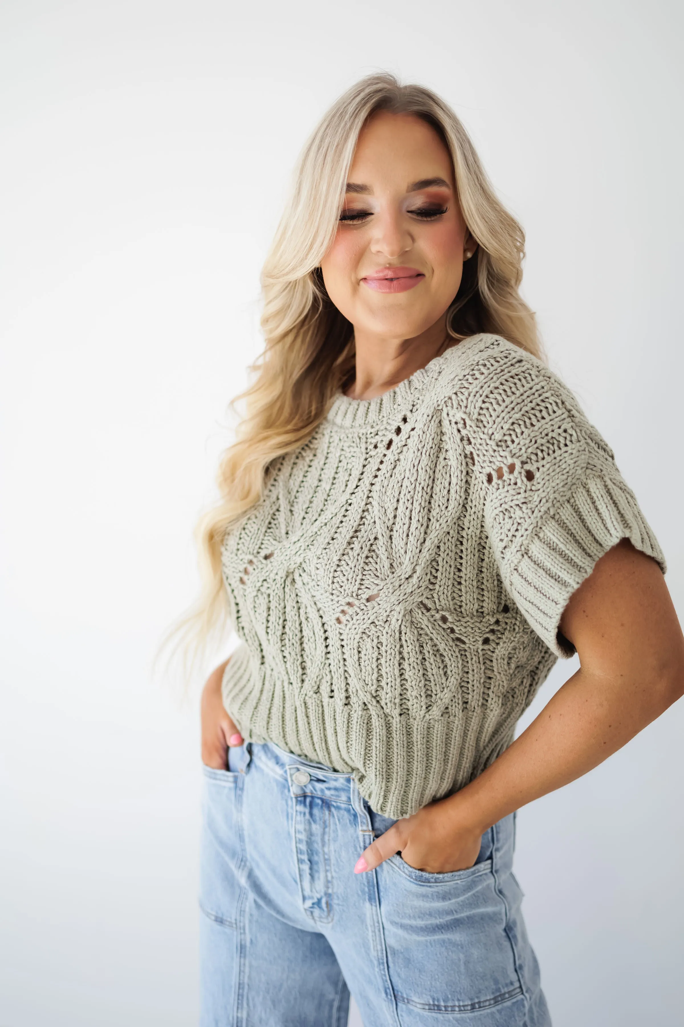 Cali Sweater-Olive