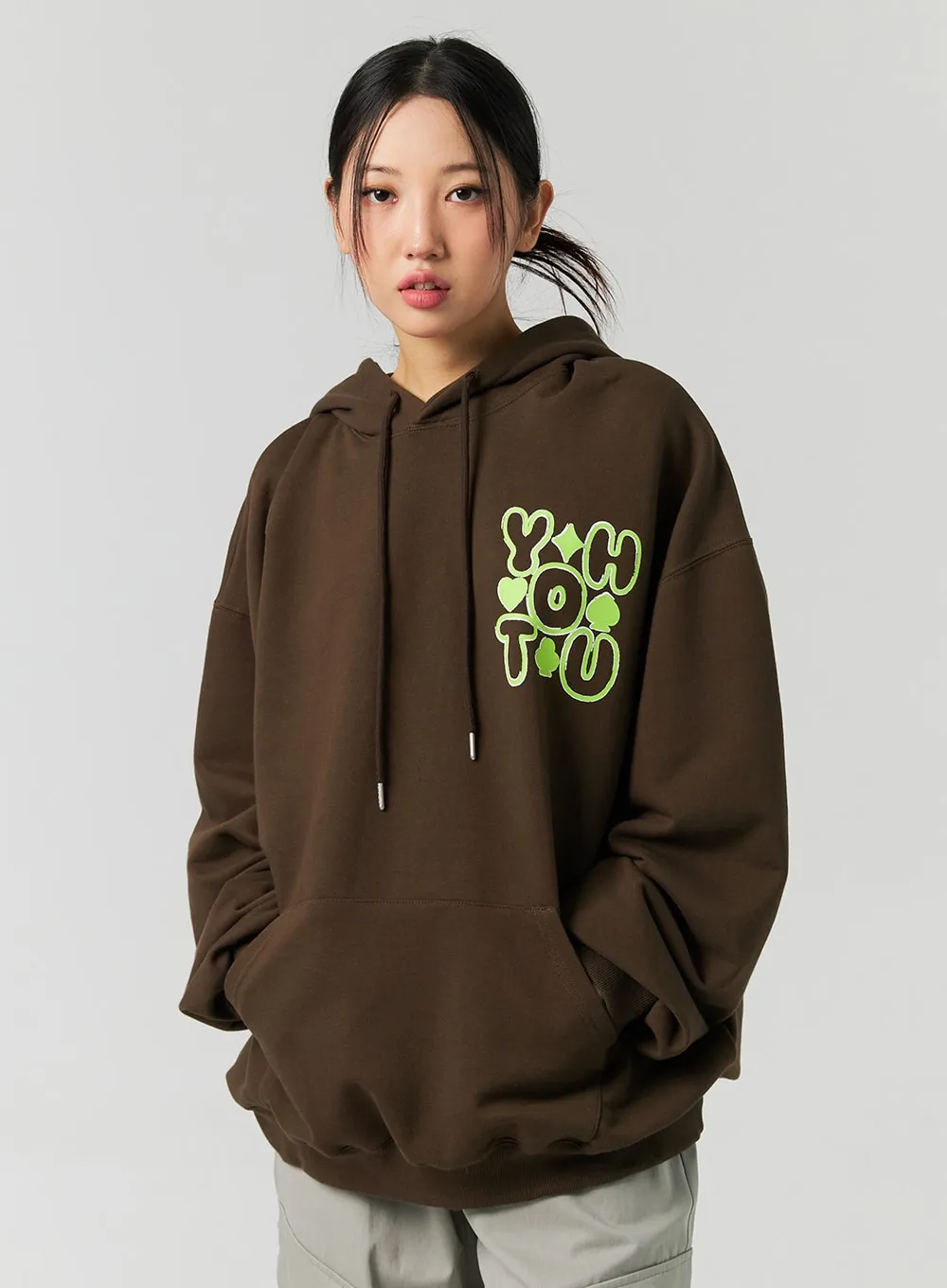 Graphic Hooded Sweatshirt CO323