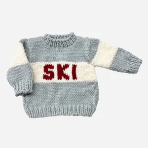 Grey Ski Sweater