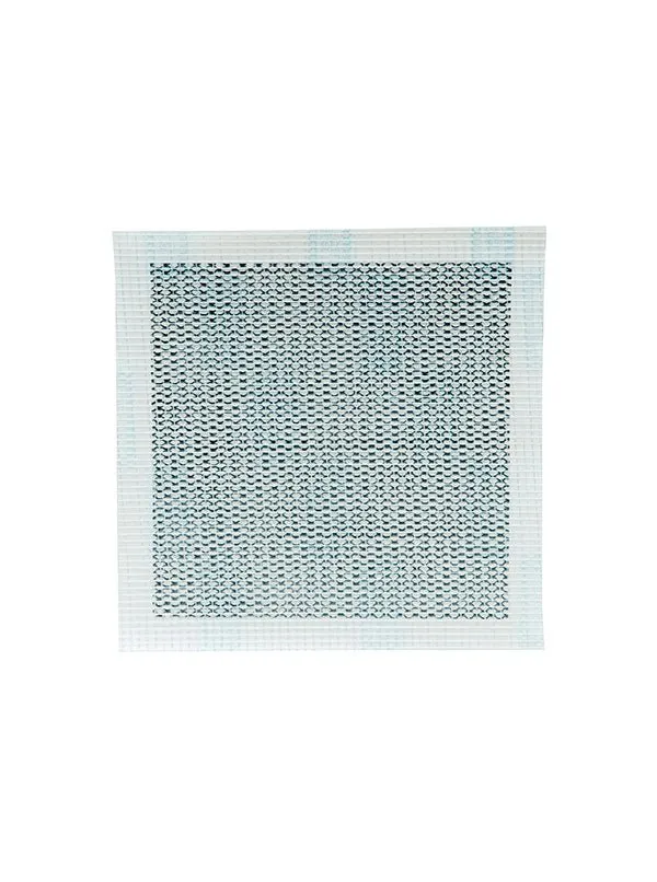 Hyde Tools 09899 Fiberglass/Aluminum Self-Adhesive Wall Patch, 6” x 6”