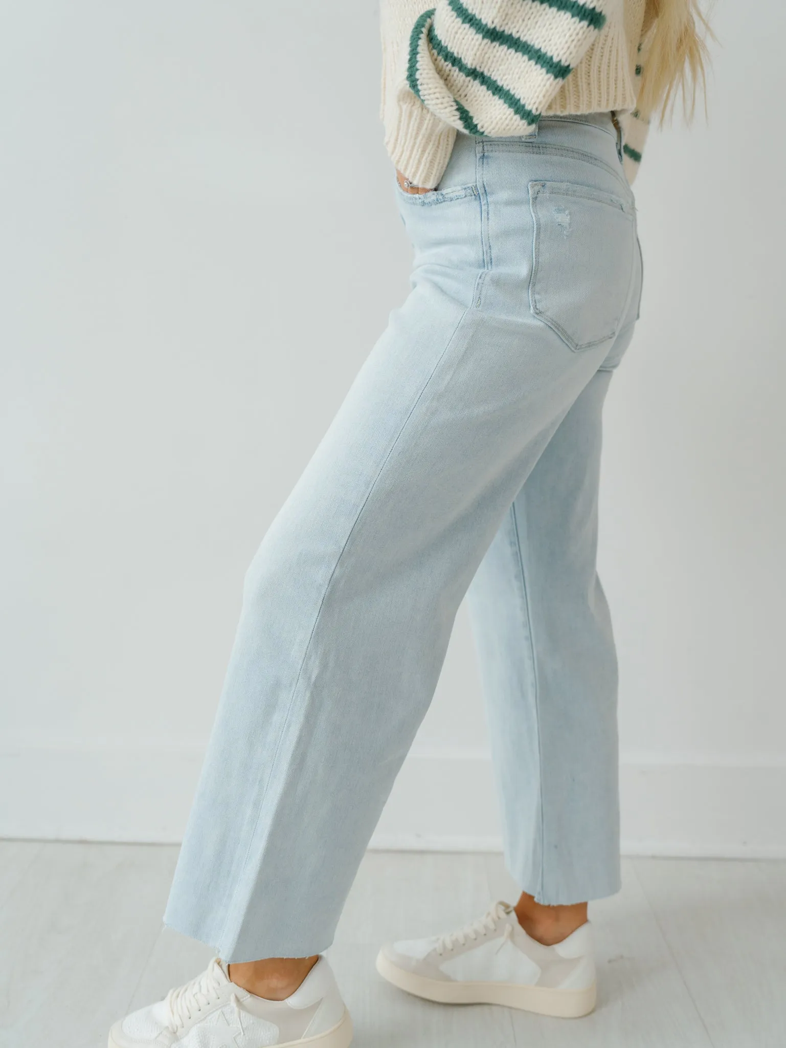 Jefferson High Rise Wide Leg Jeans