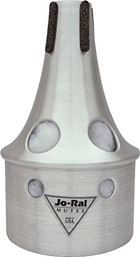 Jo Ral TRB-8S Aluminum Trombone Bucket Mute, Small Bell