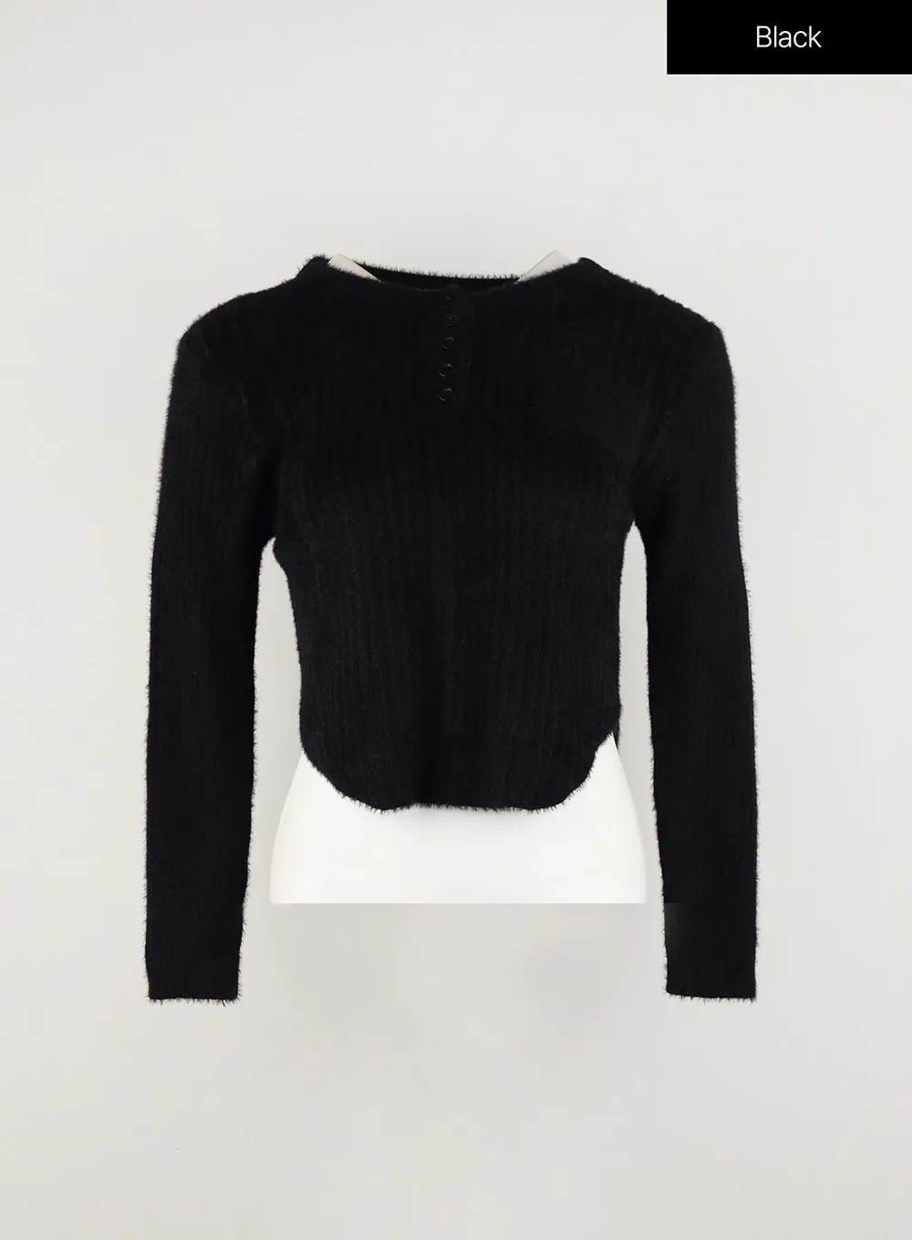 Long Sleeve Knit Sweater IN328