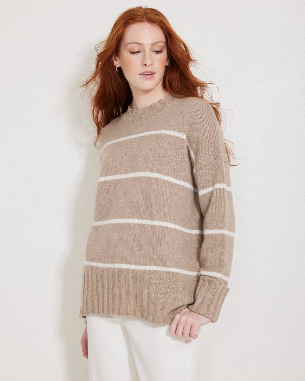 Mila Cashmere Crewneck Sweater Archive Sale