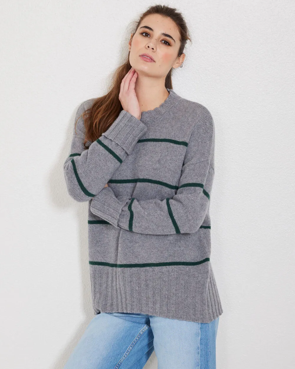 Mila Cashmere Crewneck Sweater Archive Sale