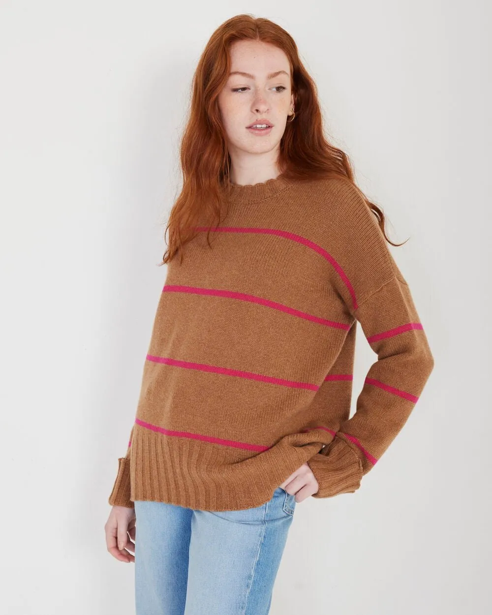 Mila Cashmere Crewneck Sweater Archive Sale