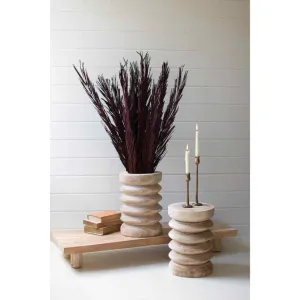 Natural Wooden Stool/Planter