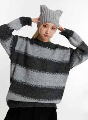 Oversized Stripe Sweater ID315