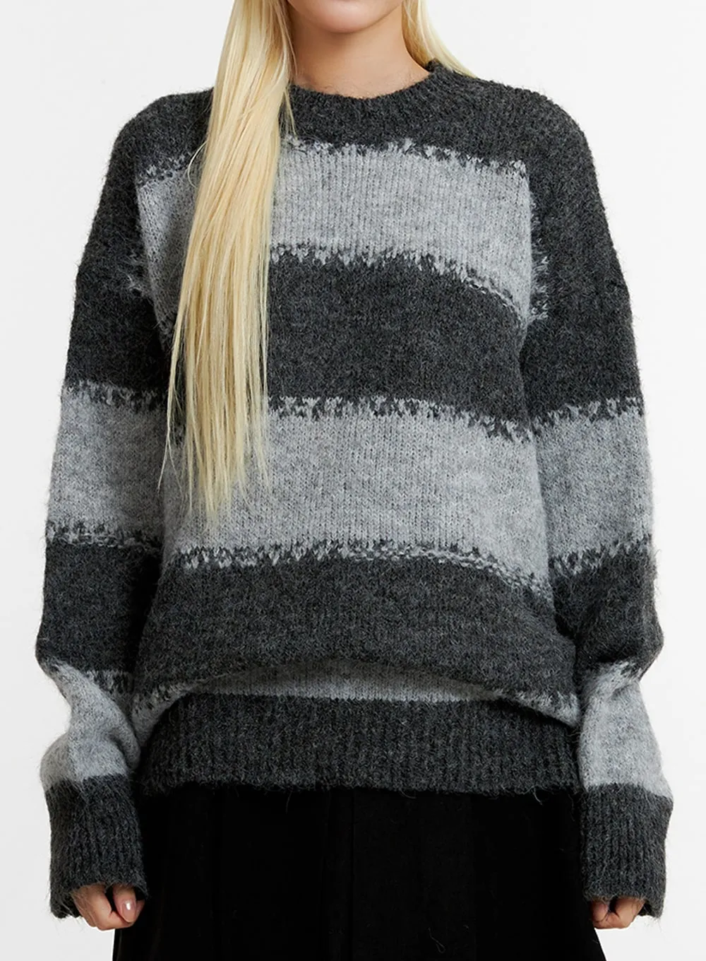 Oversized Stripe Sweater ID315