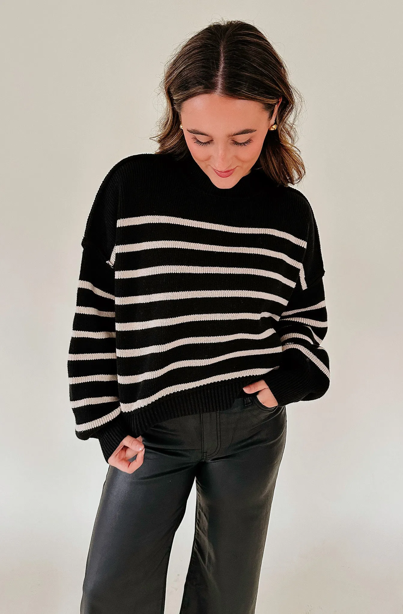 PAYTON STRIPE SWEATER