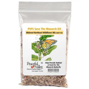 Peaceful Valley Save the Monarch Kit - Midwest to Northeast (1/8 lb)