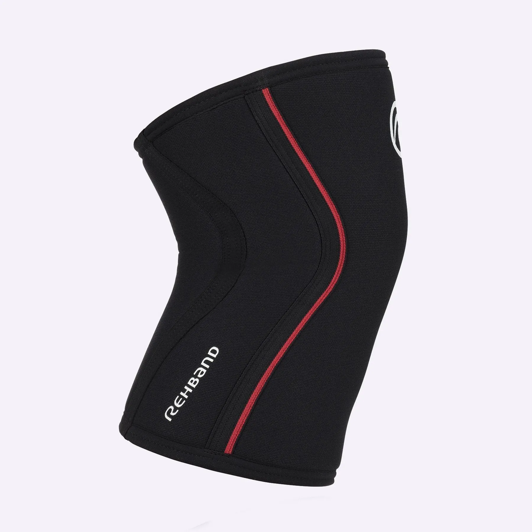 Rehband RX Knee Sleeve -  7mm - Black/Red - SINGLE