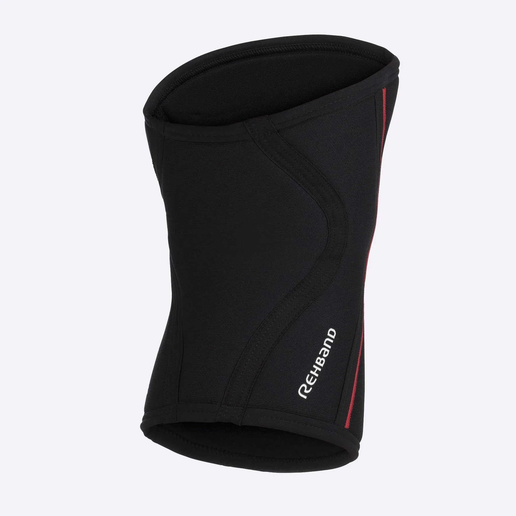 Rehband RX Knee Sleeve -  7mm - Black/Red - SINGLE