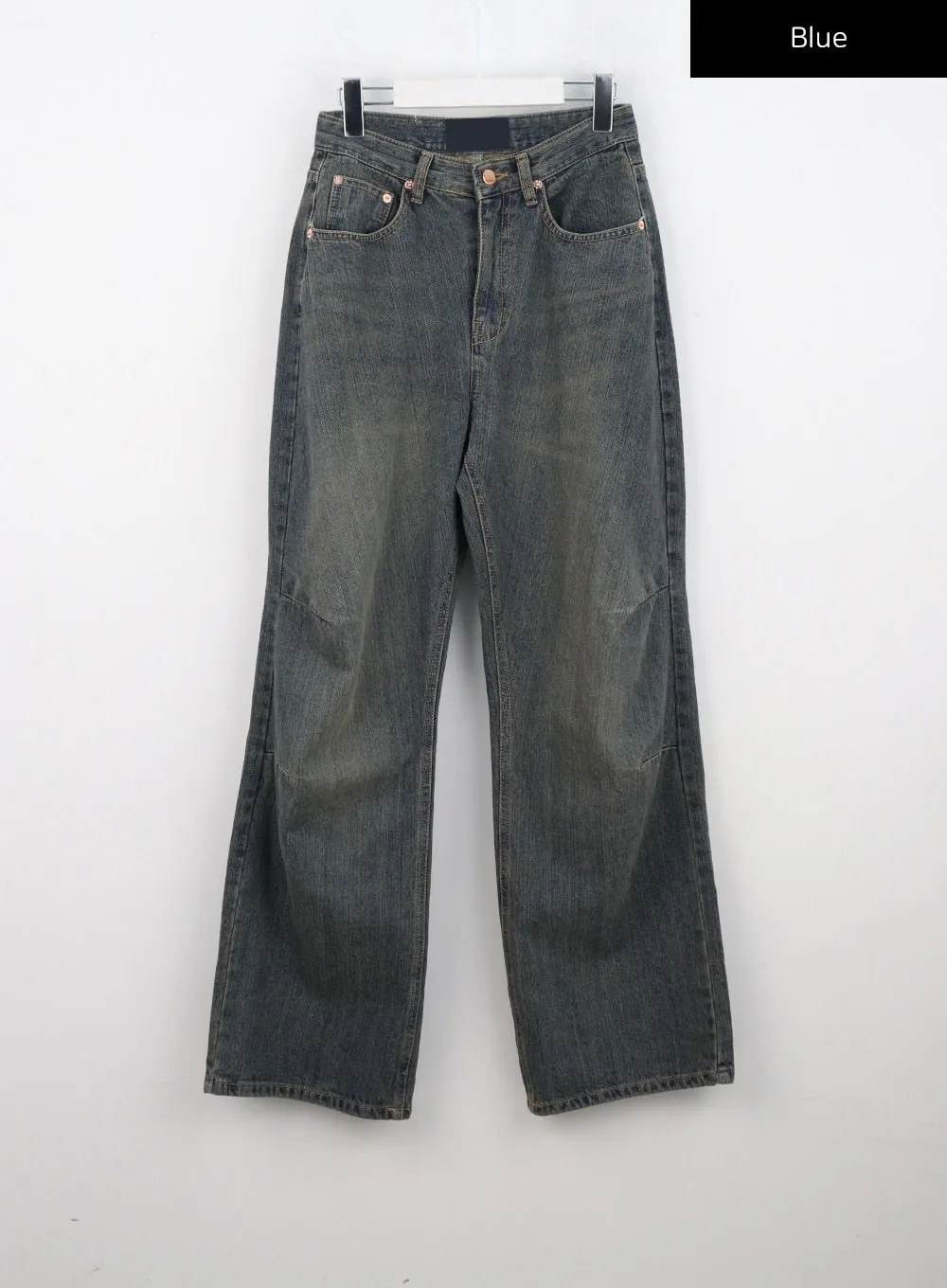 Straight Fit Washing Jeans CN309