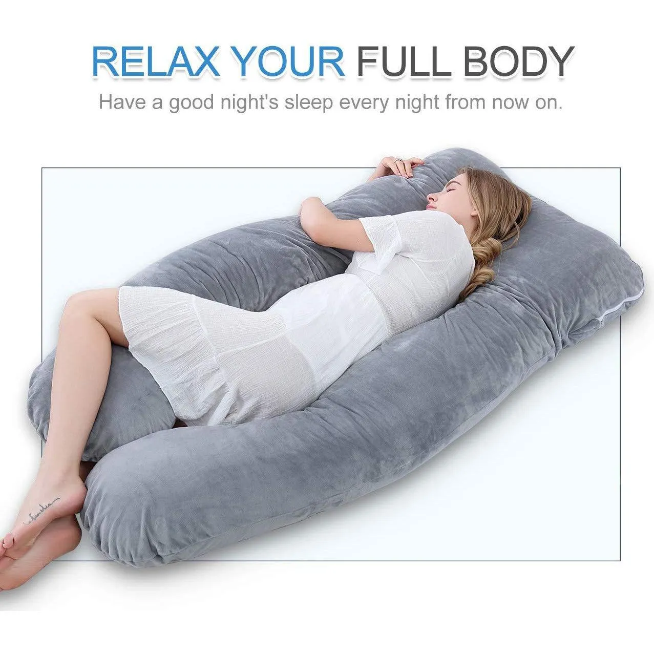 U- Shaped Lipo Full Body Pillow