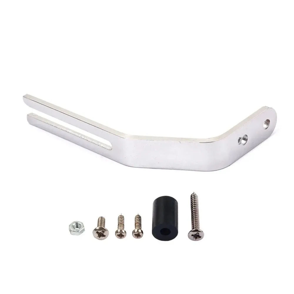 Universal Pickguard Bracket For Archtop Jazz Hollow Body, Chrome